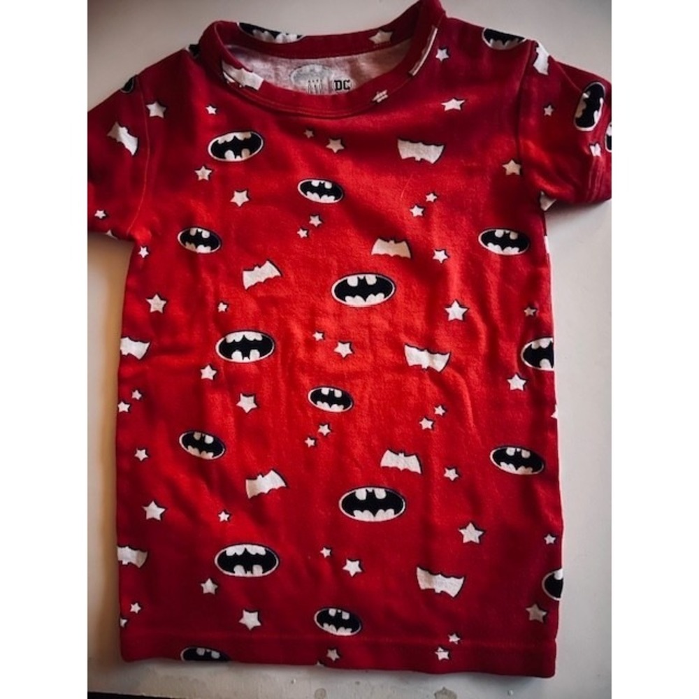 Lot of 4 Boy's 4T Tops. DC, Star Wars & Marvel